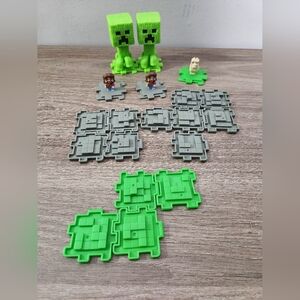 Lot of 2025 McDonalds Minecraft Happy Meal Toys